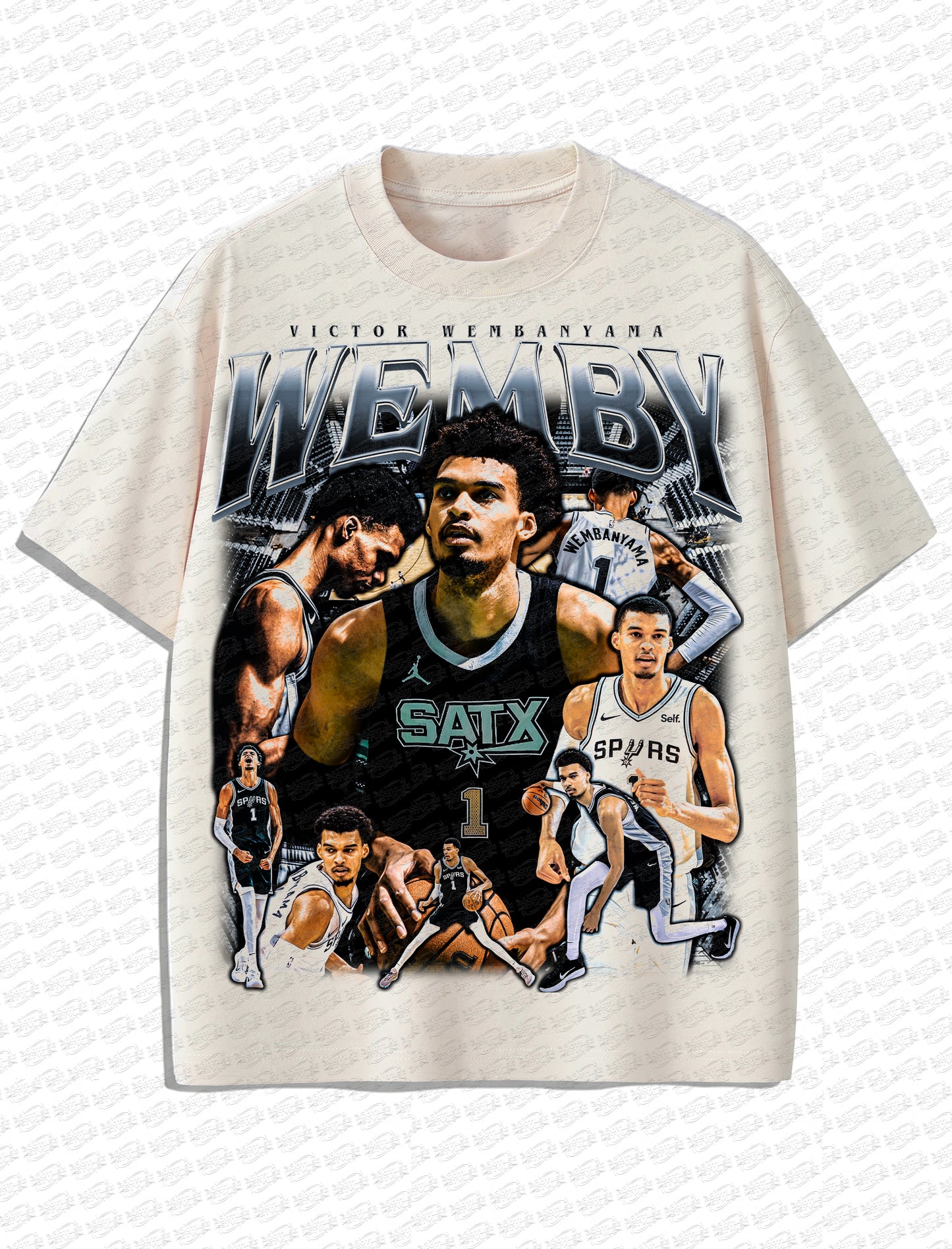 Victor Wembanyama “Alien Era” Vintage T-Shirt – Retro NBA Bootleg Style