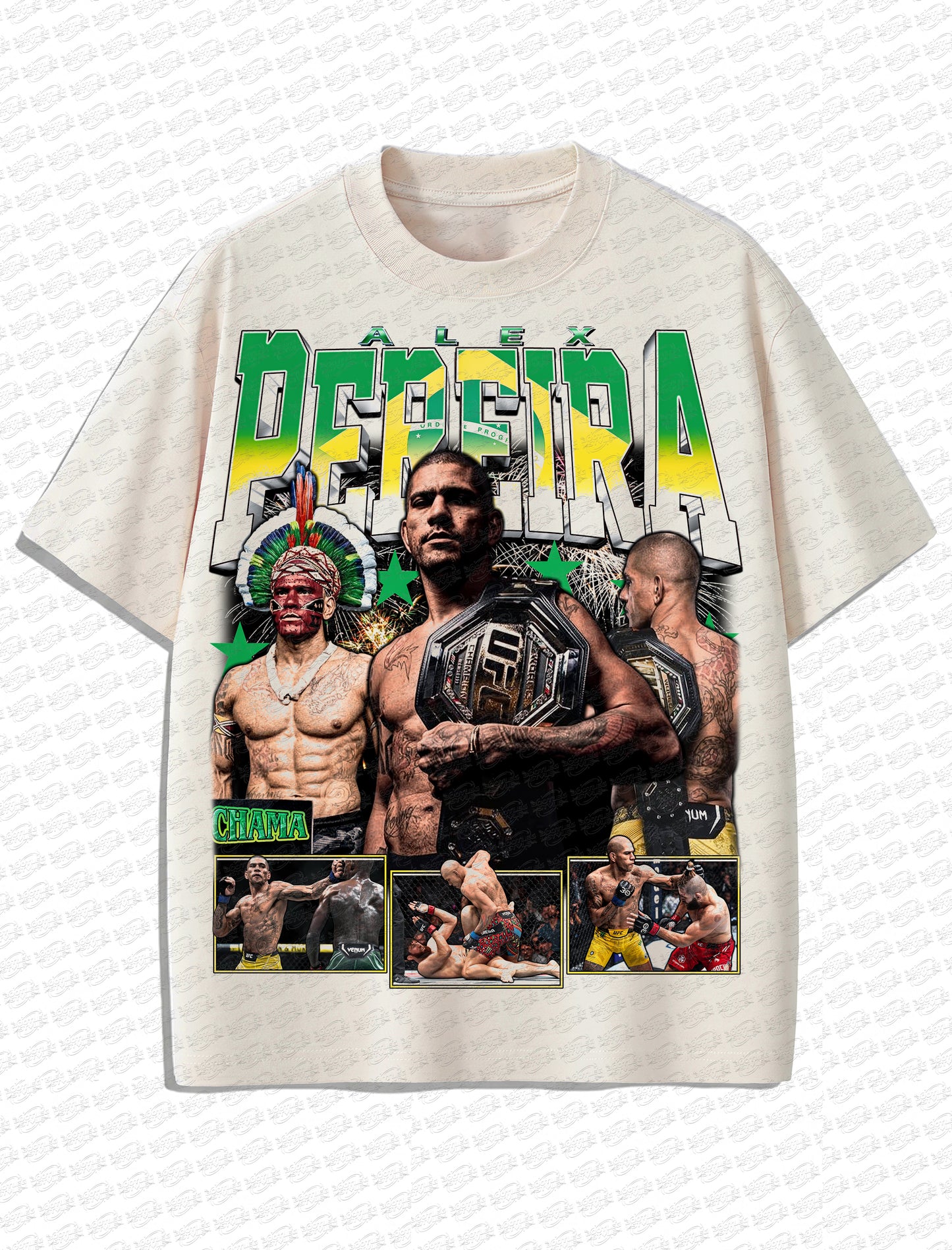 Alex Pereira “Poatan Legacy” Vintage T-Shirt – Retro UFC Bootleg Style