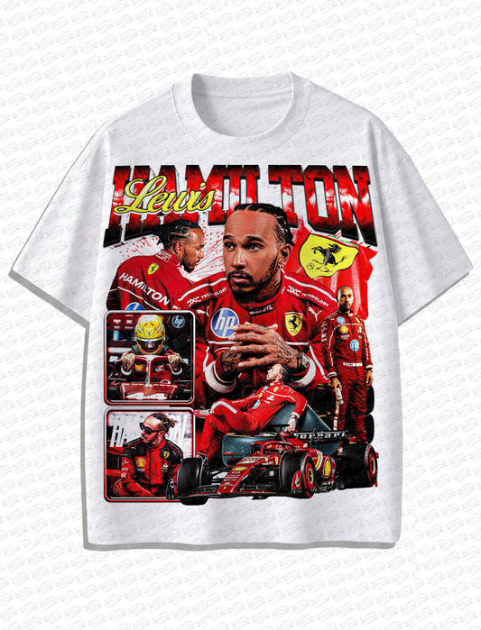 Lewis Hamilton “Legacy Mode” Vintage T-Shirt – Retro Bootleg Style