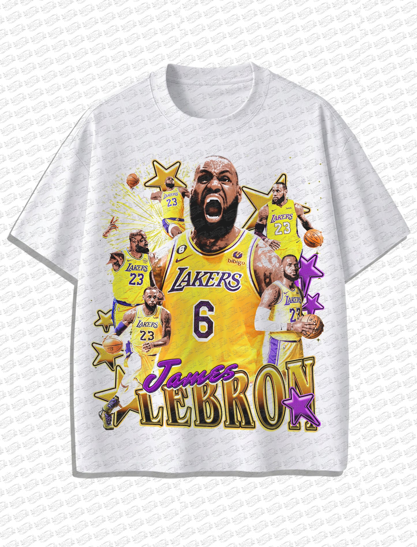 LeBron James Lakers “King Legacy” Vintage T-Shirt – Retro Bootleg Style
