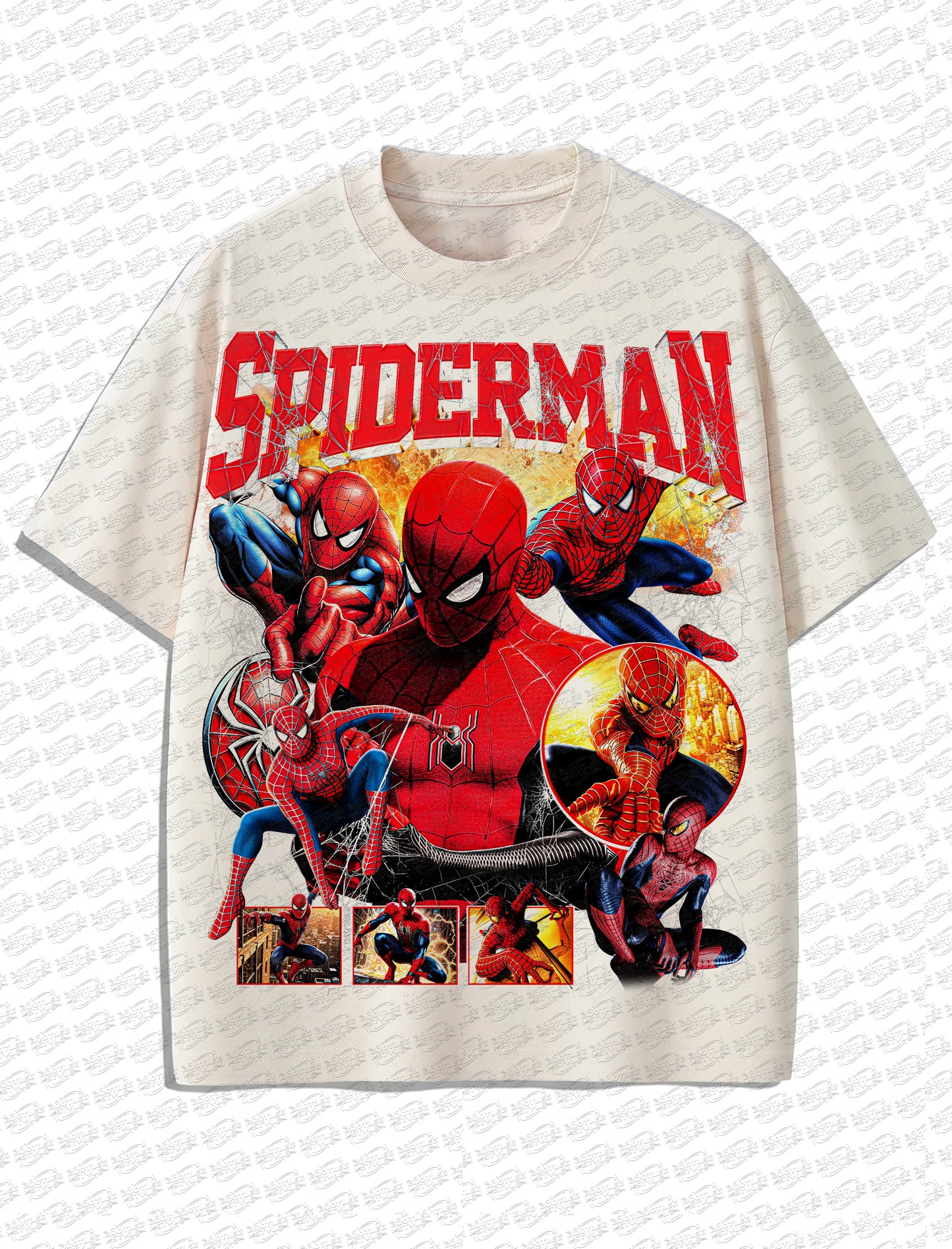 Vintage Spider Hero “Web Legend” T-Shirt – Retro Bootleg Style