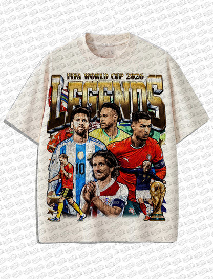 The Last Dance World Cup Legends Vintage T-Shirt – Double Sided Bootleg Style