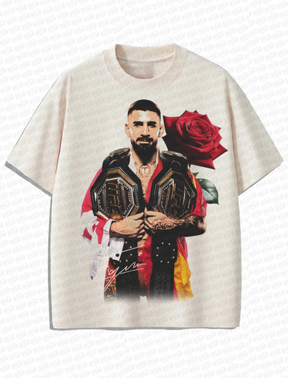 Ilia Topuria Retro MMA Bootleg Style