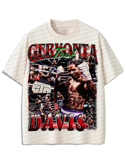 Gervonta Davis “Tank” Vintage T-Shirt – Retro Boxing Bootleg Style