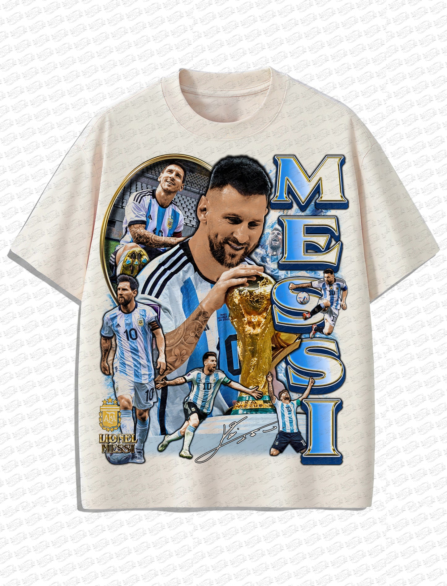 Messi Argentina “Last Dance 2026” Vintage Tee – 90s Retro Football Style