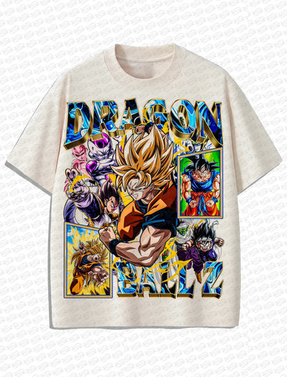 Dragon Ball Z “Saiyan Legacy” Vintage T-Shirt – Retro Anime Bootleg Style