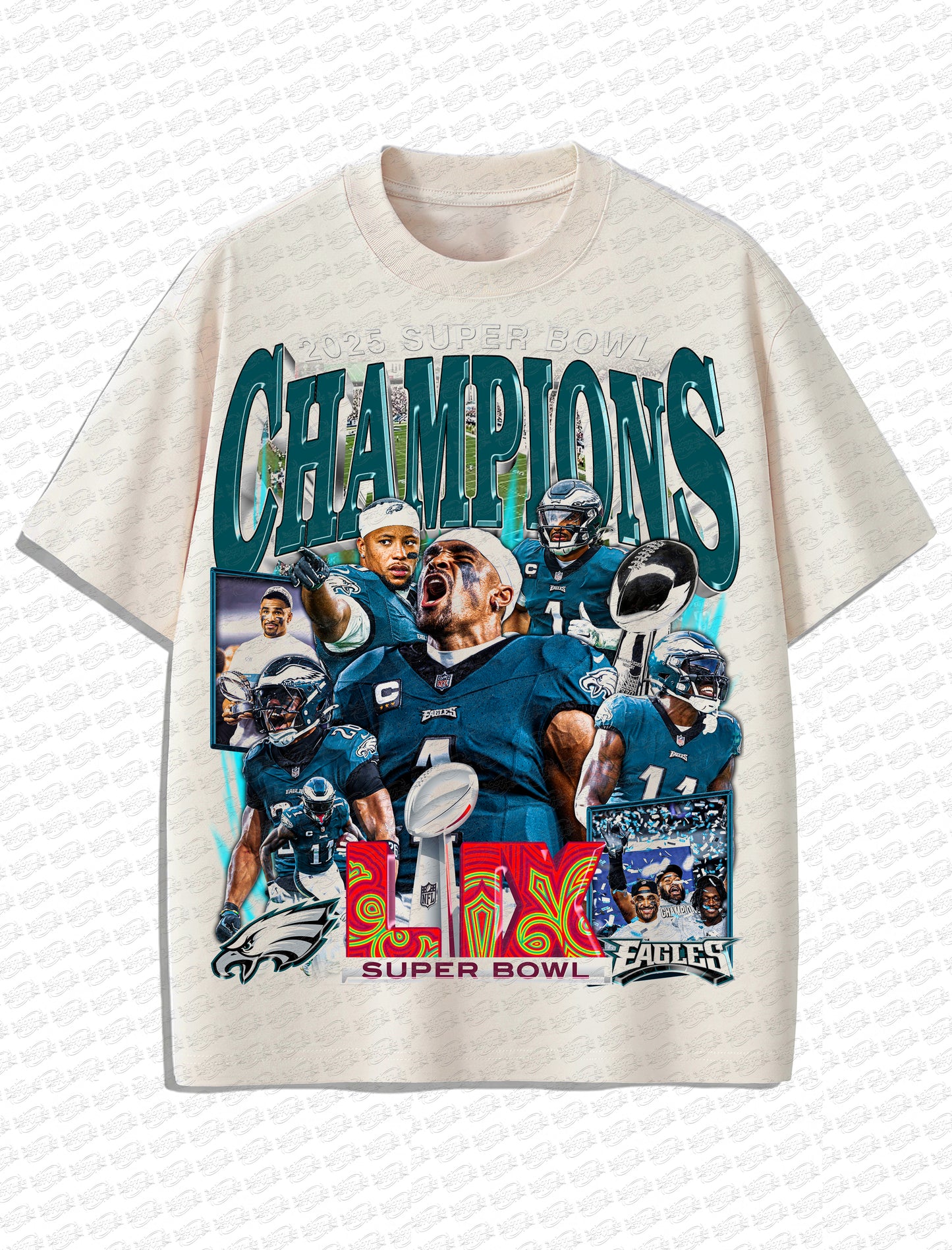 Super Bowl Champions 2025 “Champions Legacy” Vintage T-Shirt – Retro Bootleg Style