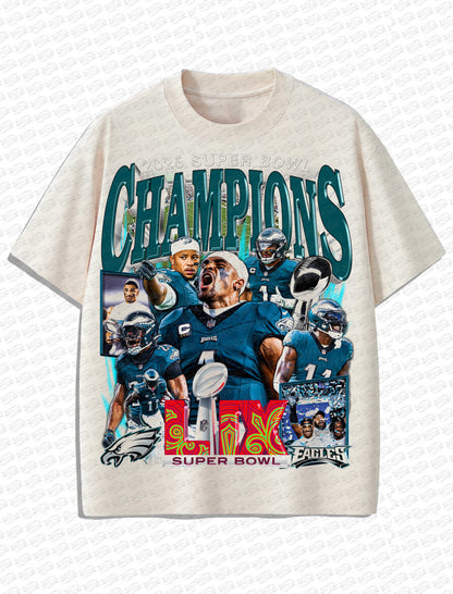 Super Bowl Champions 2025 “Champions Legacy” Vintage T-Shirt – Retro Bootleg Style