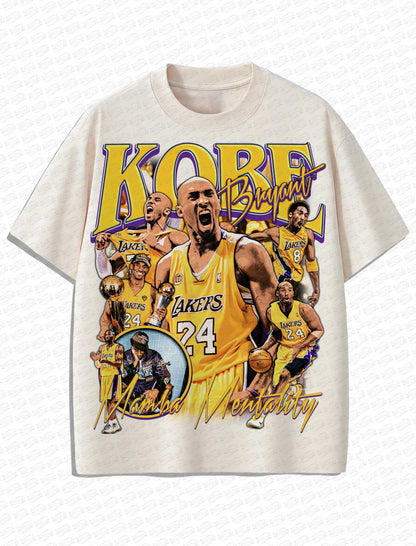 Kobe Bryant “Mamba Mentality” Vintage Tee – Retro Streetwear Bootleg