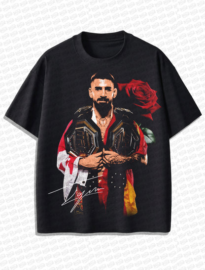 Ilia Topuria Retro MMA Bootleg Style