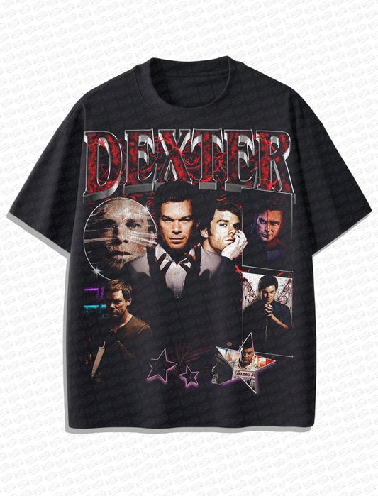 Dexter Morgan “Dark Passenger” Vintage T-Shirt – Retro Bootleg Style