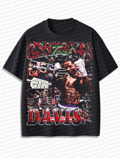 Gervonta Davis “Tank” Vintage T-Shirt – Retro Boxing Bootleg Style