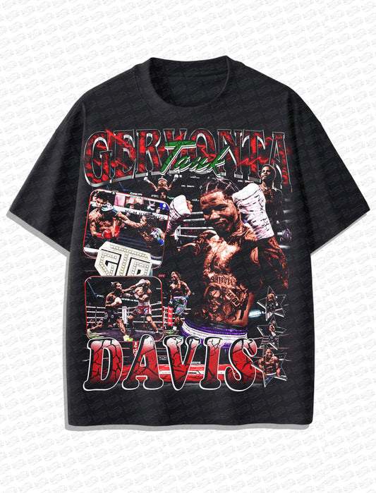 Gervonta Davis “Tank” Vintage T-Shirt – Retro Boxing Bootleg Style