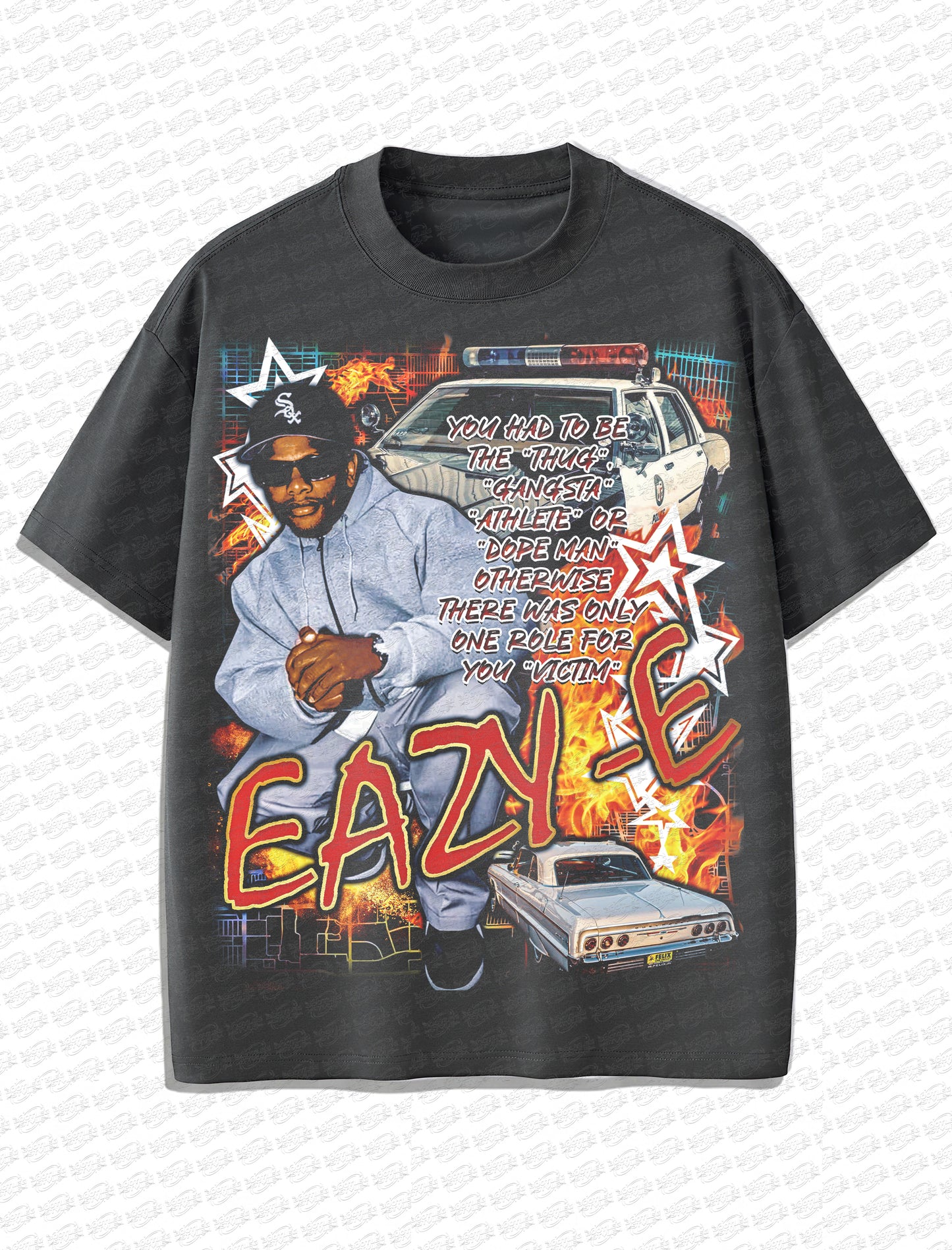 Eazy-E “Straight Outta Compton” Vintage T-Shirt – Retro Hip Hop Bootleg Style