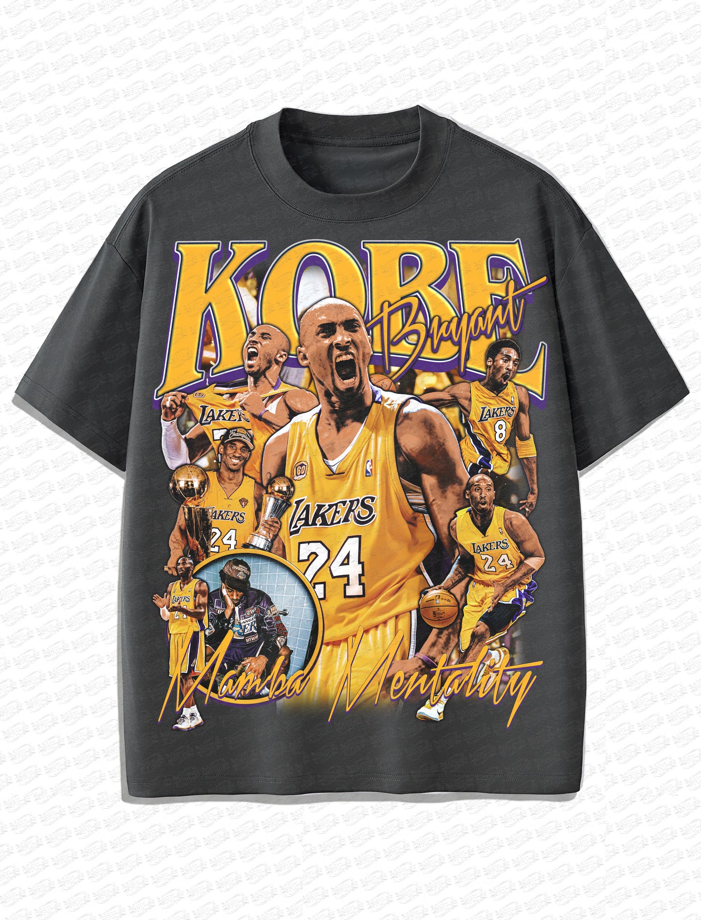 Kobe Bryant “Mamba Mentality” Vintage Tee – Retro Streetwear Bootleg