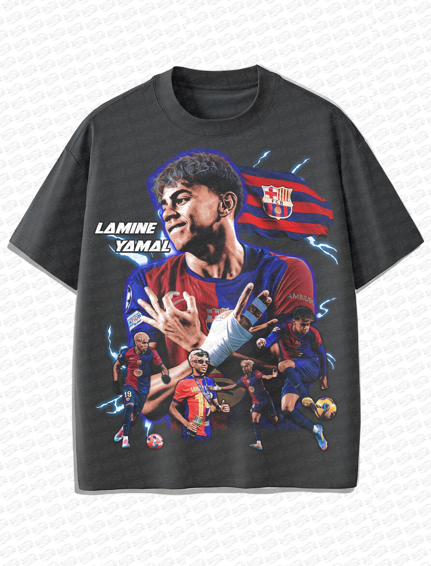 Lamine Yamal “Future Star” Vintage T-Shirt – Retro Football Bootleg Style