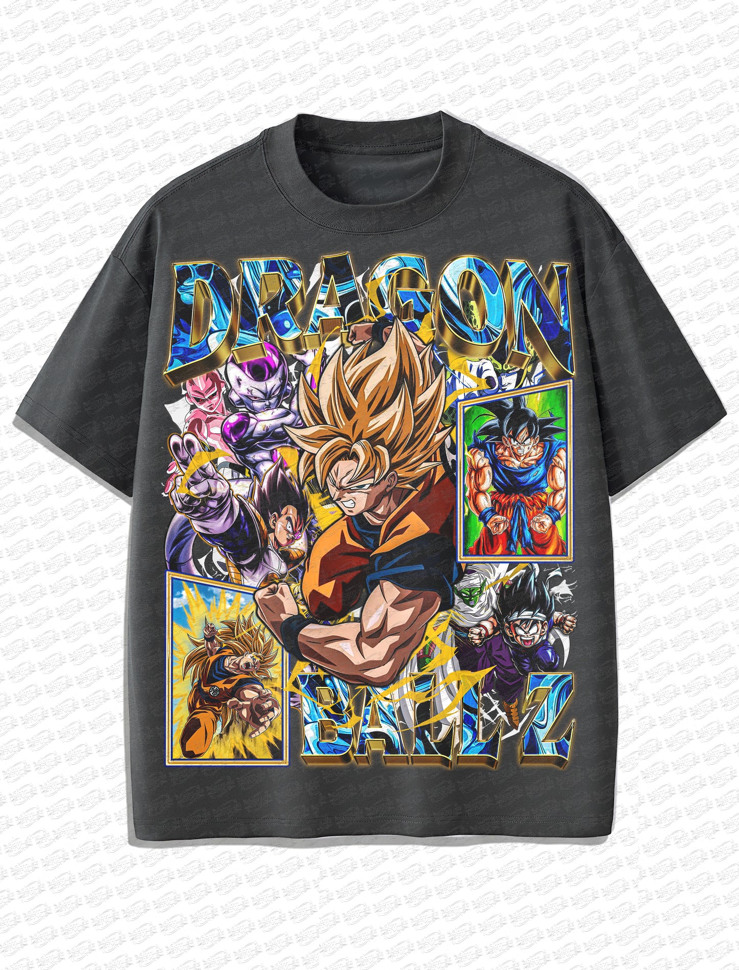 Dragon Ball Z “Saiyan Legacy” Vintage T-Shirt – Retro Anime Bootleg Style