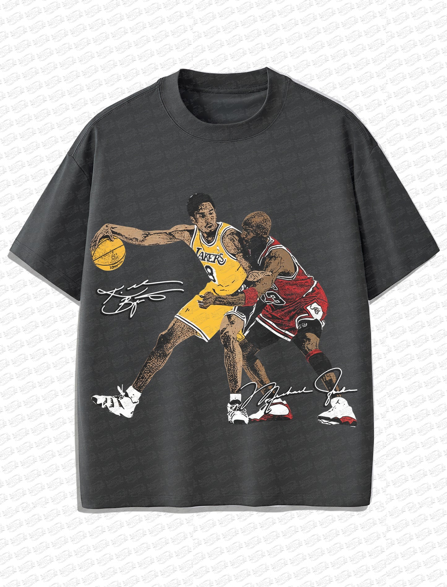 Kobe Bryant x Michael Jordan “Legends Never Die” Vintage T-Shirt – Retro NBA Bootleg Style