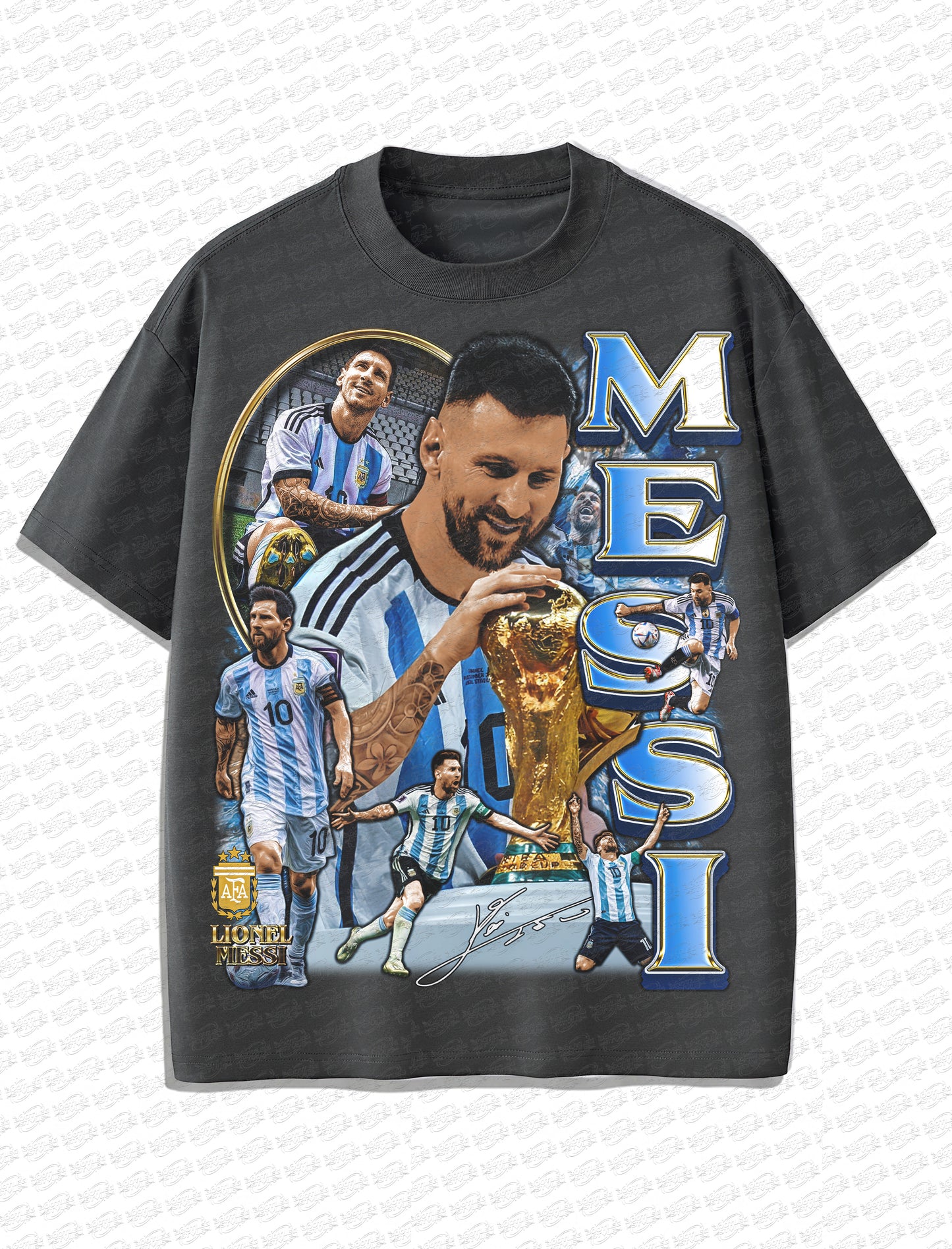 Messi Argentina “Last Dance 2026” Vintage Tee – 90s Retro Football Style