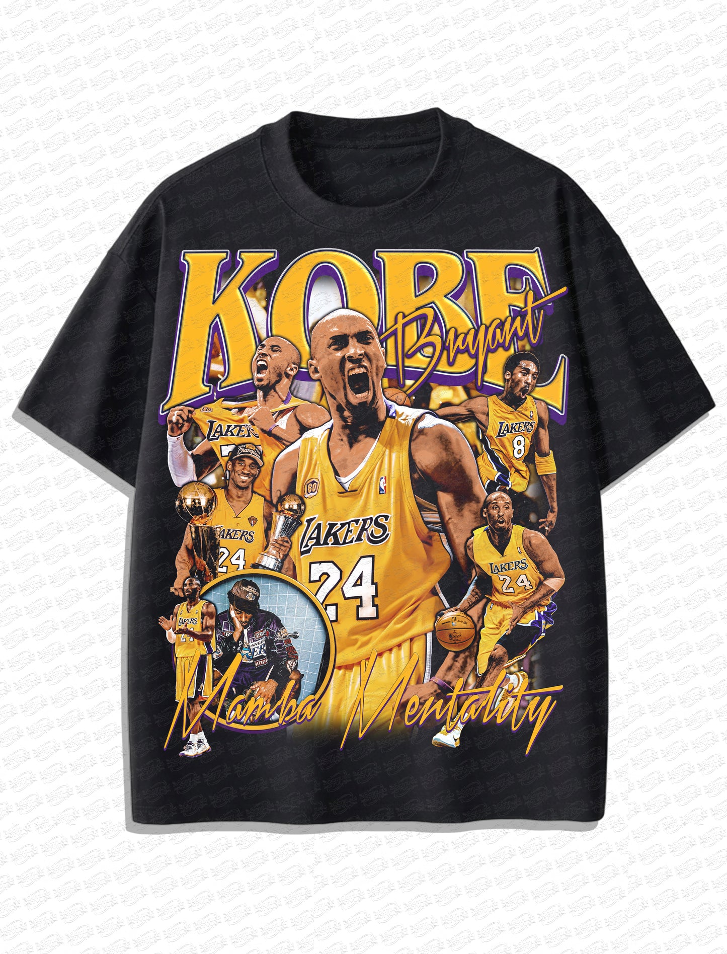 Kobe Bryant “Mamba Mentality” Vintage Tee – Retro Streetwear Bootleg