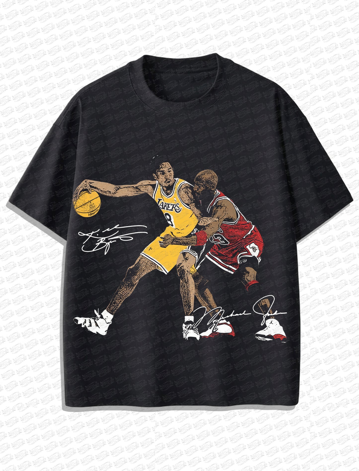 Kobe Bryant x Michael Jordan “Legends Never Die” Vintage T-Shirt – Retro NBA Bootleg Style