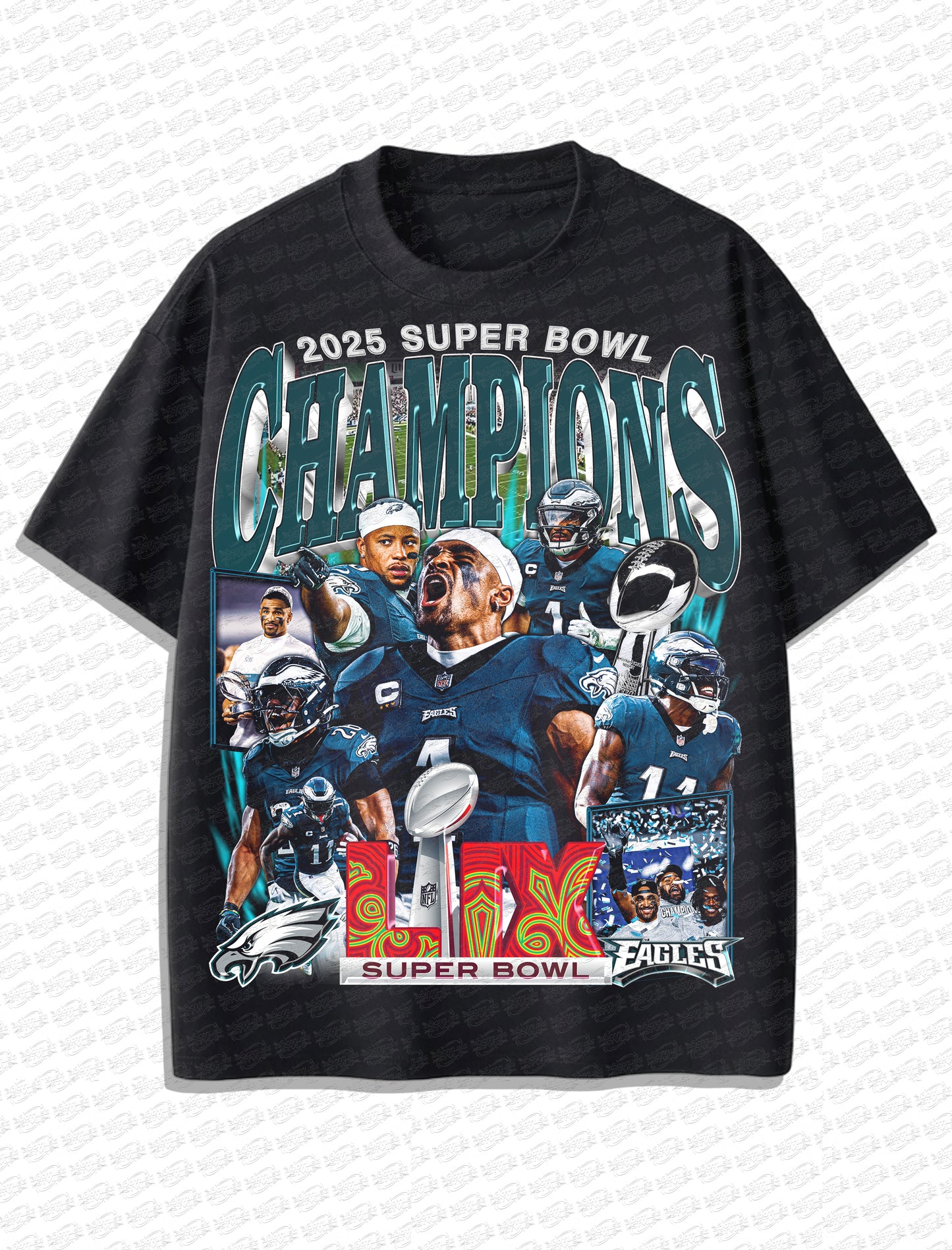 Super Bowl Champions 2025 “Champions Legacy” Vintage T-Shirt – Retro Bootleg Style