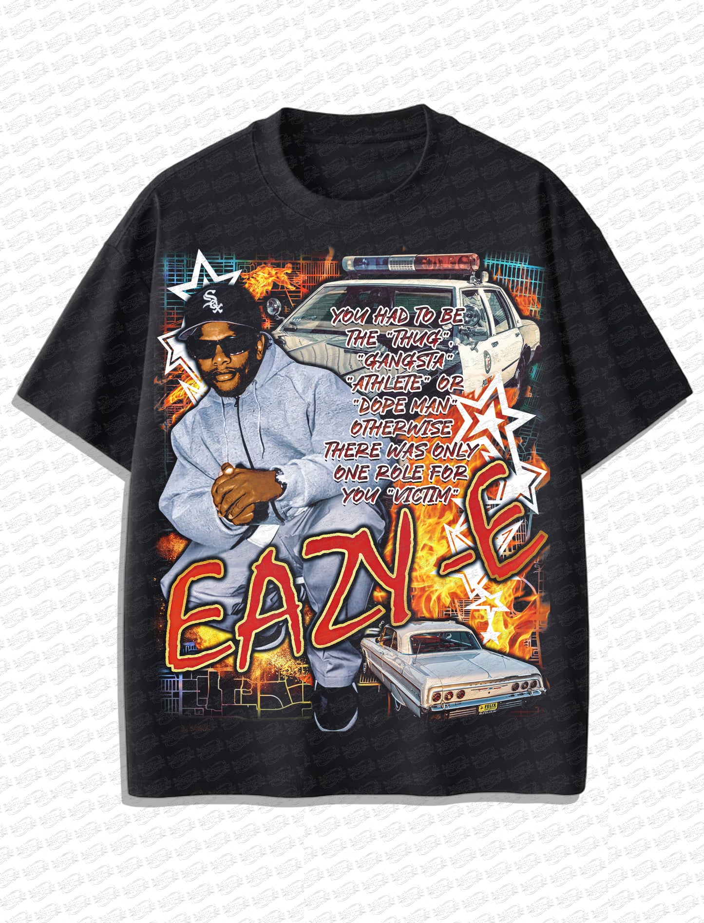 Eazy-E “Straight Outta Compton” Vintage T-Shirt – Retro Hip Hop Bootleg Style