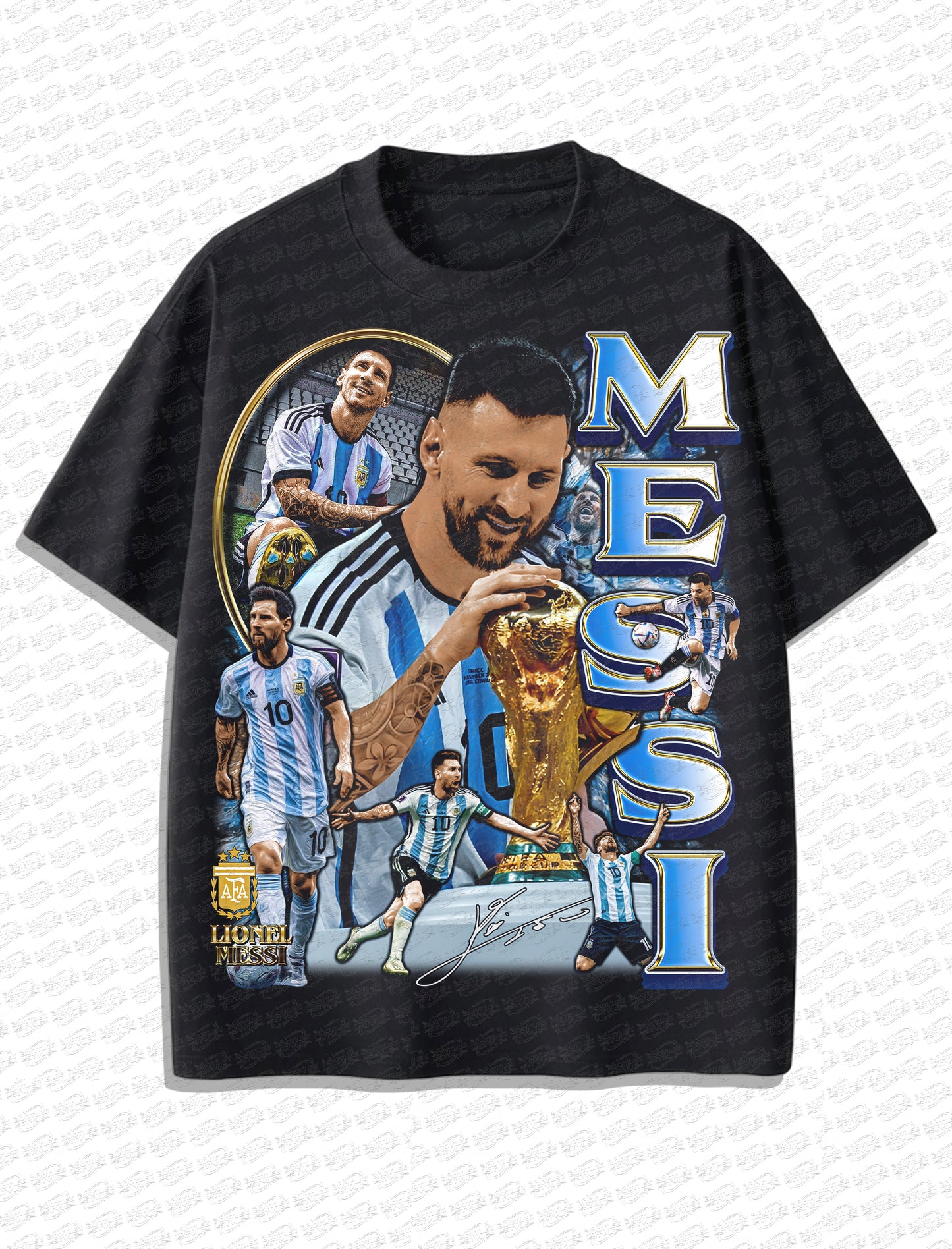 Messi Argentina “Last Dance 2026” Vintage Tee – 90s Retro Football Style