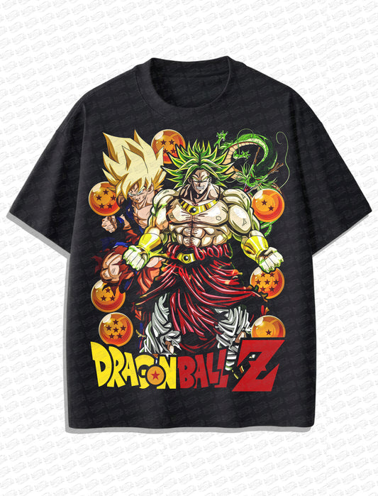 Dragon Ball Z “Super Saiyan Power” Vintage Tee – 90s Retro Anime Style