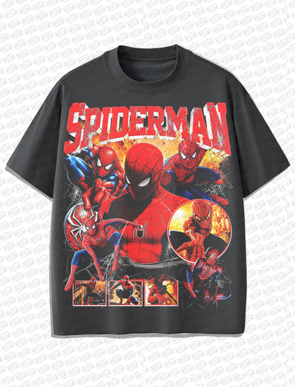 Vintage Spider Hero “Web Legend” T-Shirt – Retro Bootleg Style