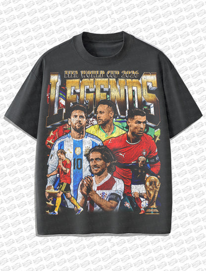 The Last Dance World Cup Legends Vintage T-Shirt – Double Sided Bootleg Style