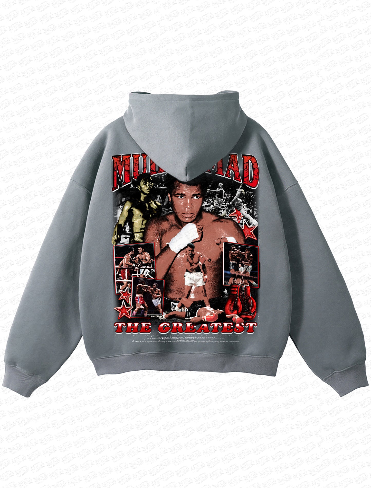 Muhammad Ali “The Greatest” Vintage Hoodie – Retro Bootleg Style