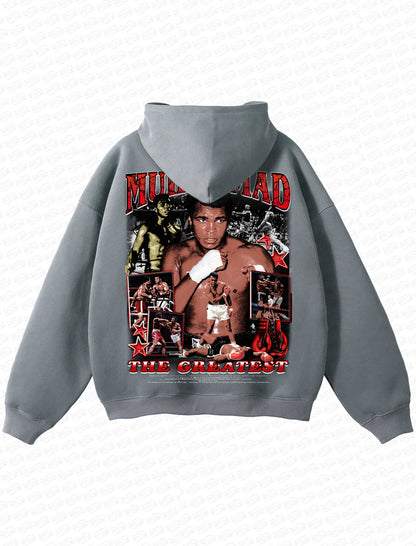 Muhammad Ali “The Greatest” Vintage Hoodie – Retro Bootleg Style