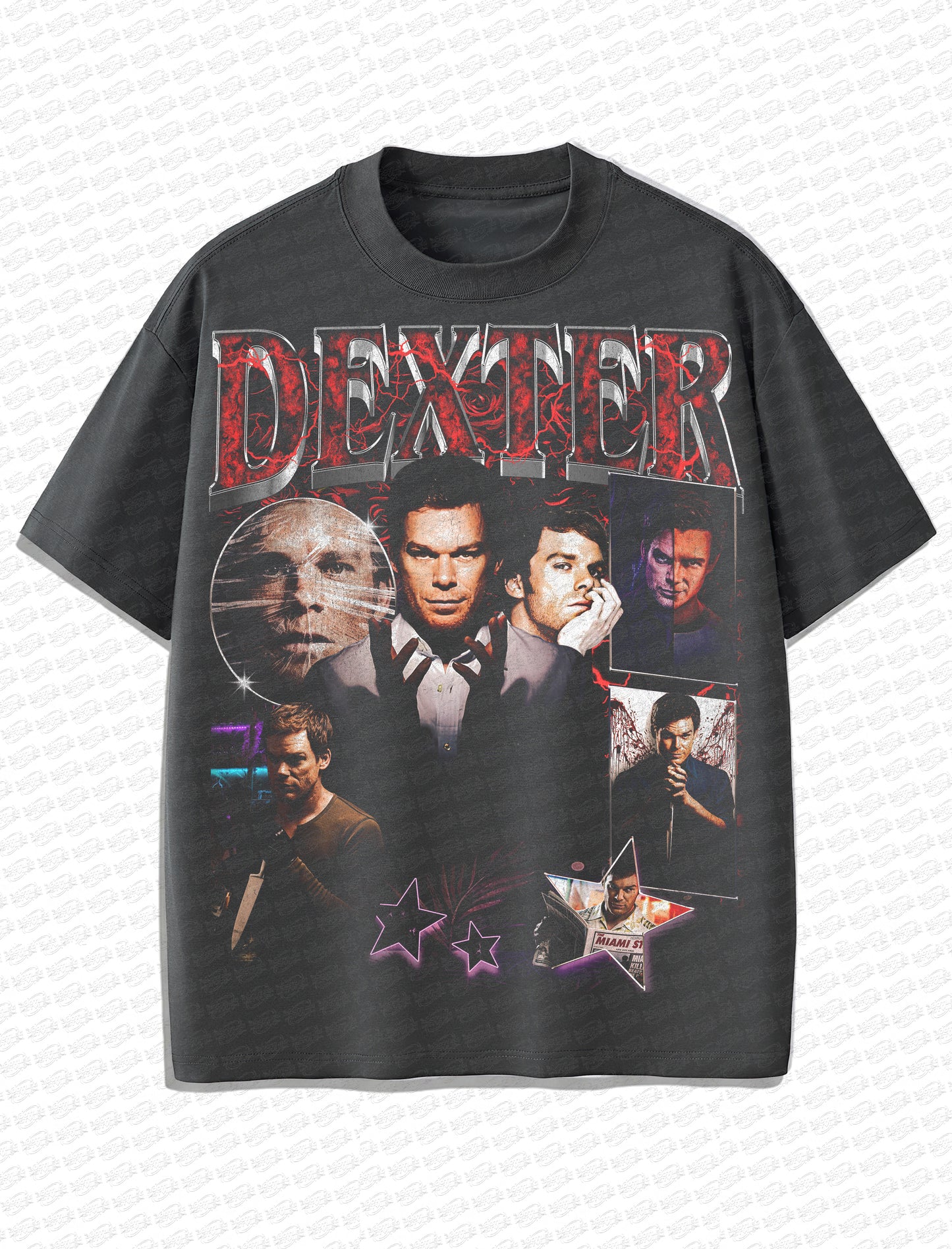 Dexter Morgan “Dark Passenger” Vintage T-Shirt – Retro Bootleg Style