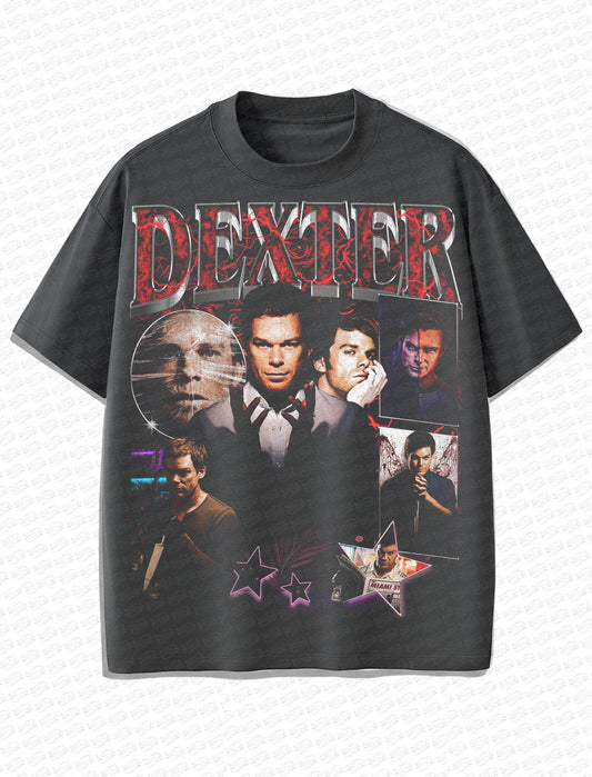 Dexter Morgan “Dark Passenger” Vintage T-Shirt – Retro Bootleg Style