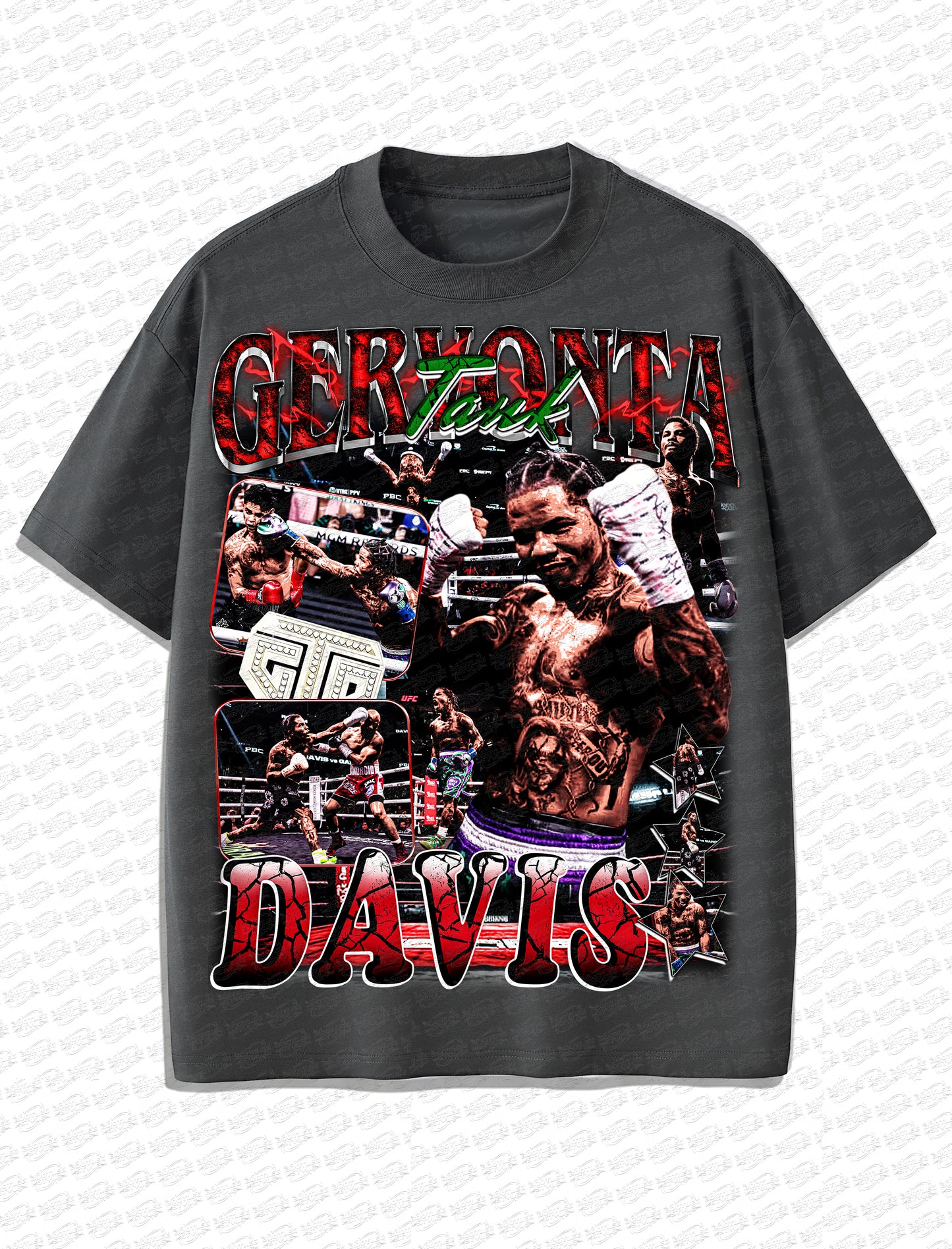 Gervonta Davis “Tank” Vintage T-Shirt – Retro Boxing Bootleg Style
