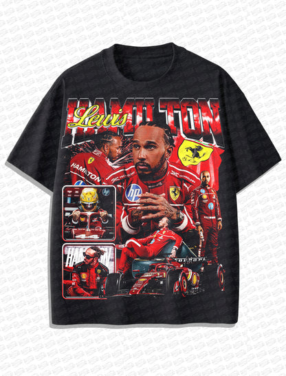 Lewis Hamilton “Legacy Mode” Vintage T-Shirt – Retro Bootleg Style
