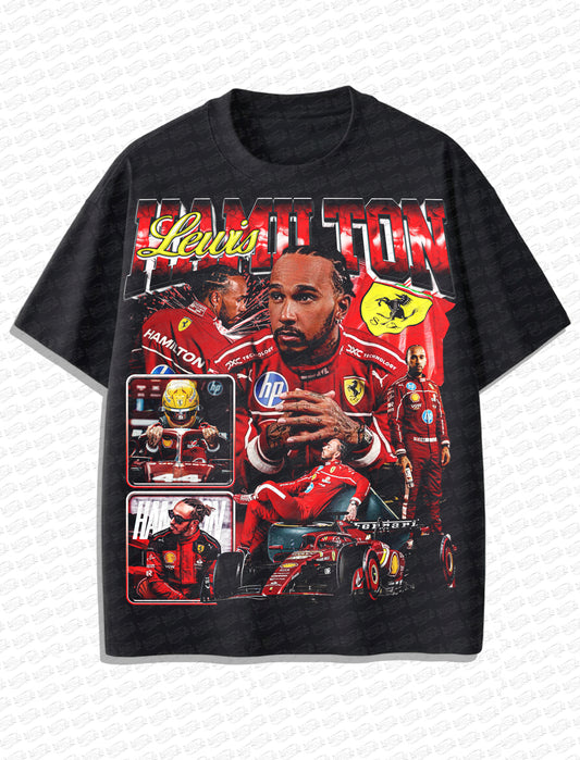 Lewis Hamilton “Legacy Mode” Vintage T-Shirt – Retro Bootleg Style