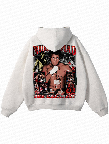 Muhammad Ali “The Greatest” Vintage Hoodie – Retro Bootleg Style