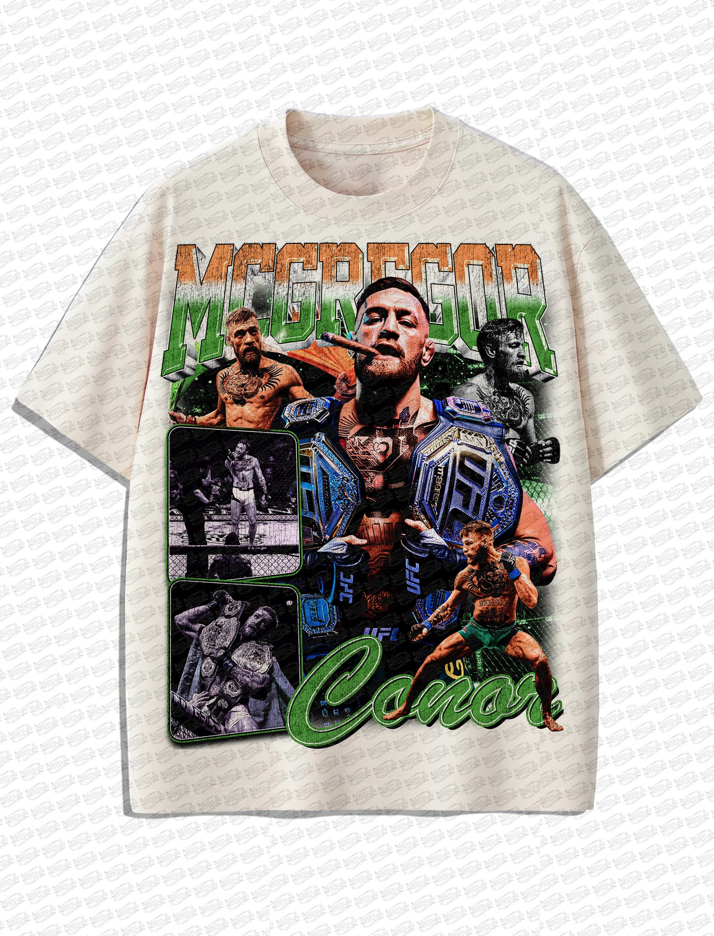 Conor McGregor “The Notorious” Vintage T-Shirt – Retro MMA Bootleg Style