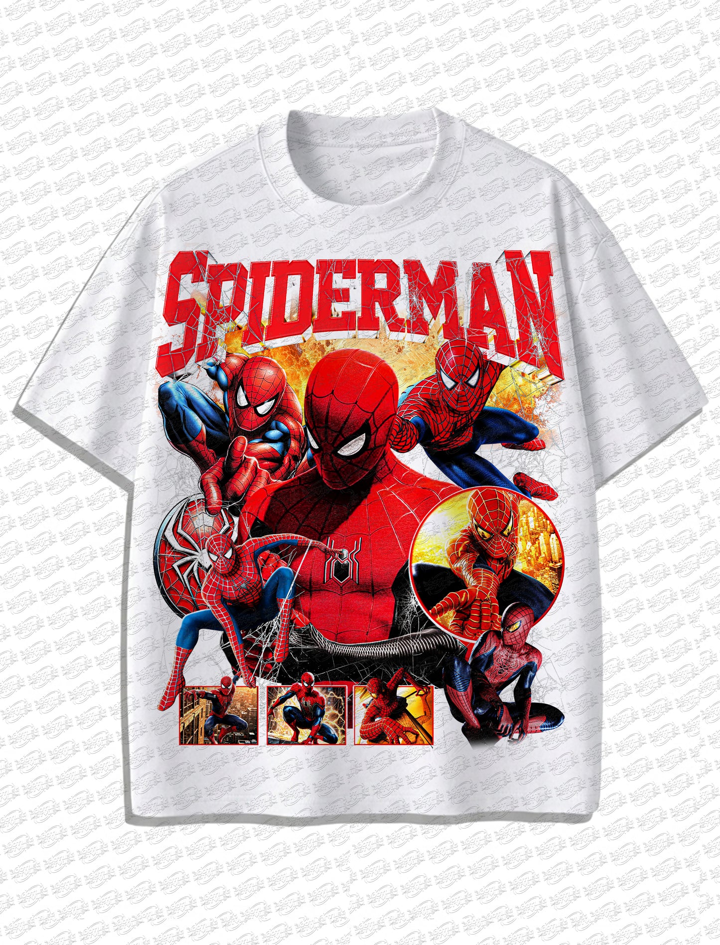 Vintage Spider Hero “Web Legend” T-Shirt – Retro Bootleg Style