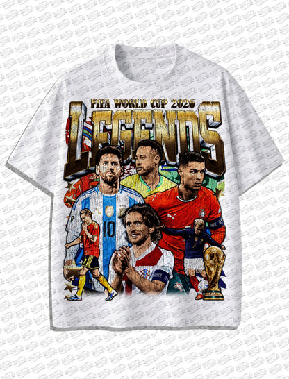 The Last Dance World Cup Legends Vintage T-Shirt – Double Sided Bootleg Style