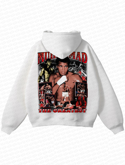 Muhammad Ali “The Greatest” Vintage Hoodie – Retro Bootleg Style