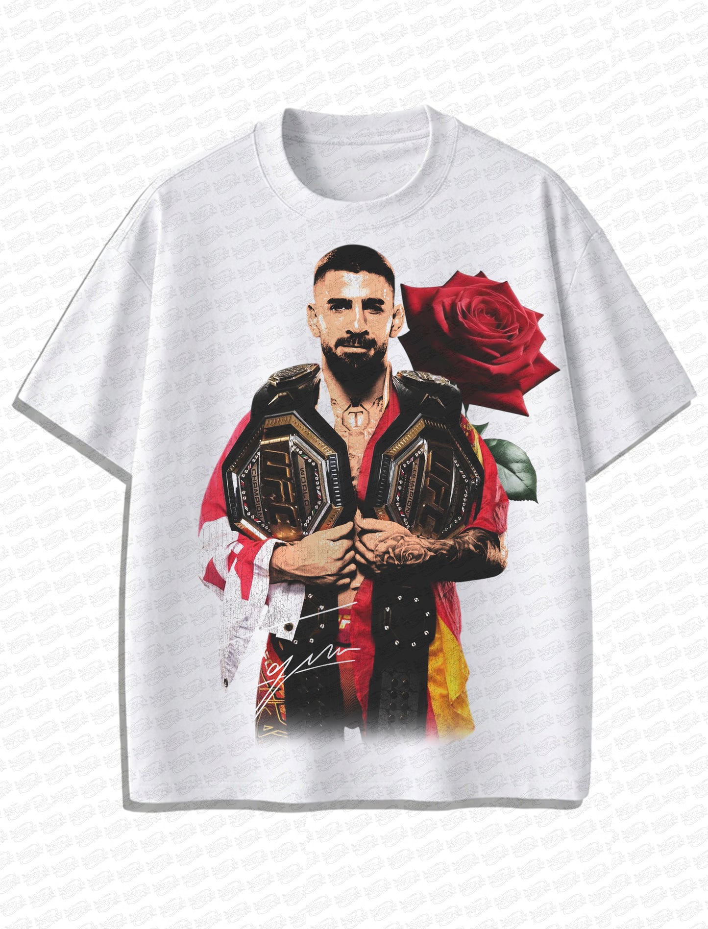 Ilia Topuria Retro MMA Bootleg Style