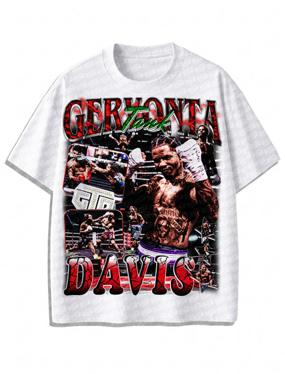 Gervonta Davis “Tank” Vintage T-Shirt – Retro Boxing Bootleg Style