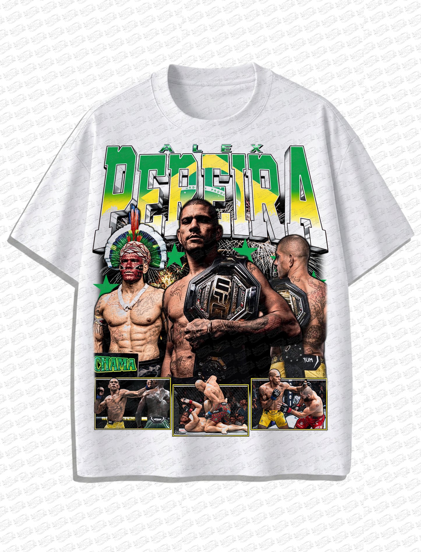 Alex Pereira “Poatan Legacy” Vintage T-Shirt – Retro UFC Bootleg Style