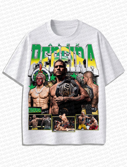 Alex Pereira “Poatan Legacy” Vintage T-Shirt – Retro UFC Bootleg Style