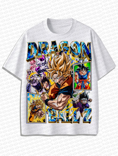 Dragon Ball Z “Saiyan Legacy” Vintage T-Shirt – Retro Anime Bootleg Style