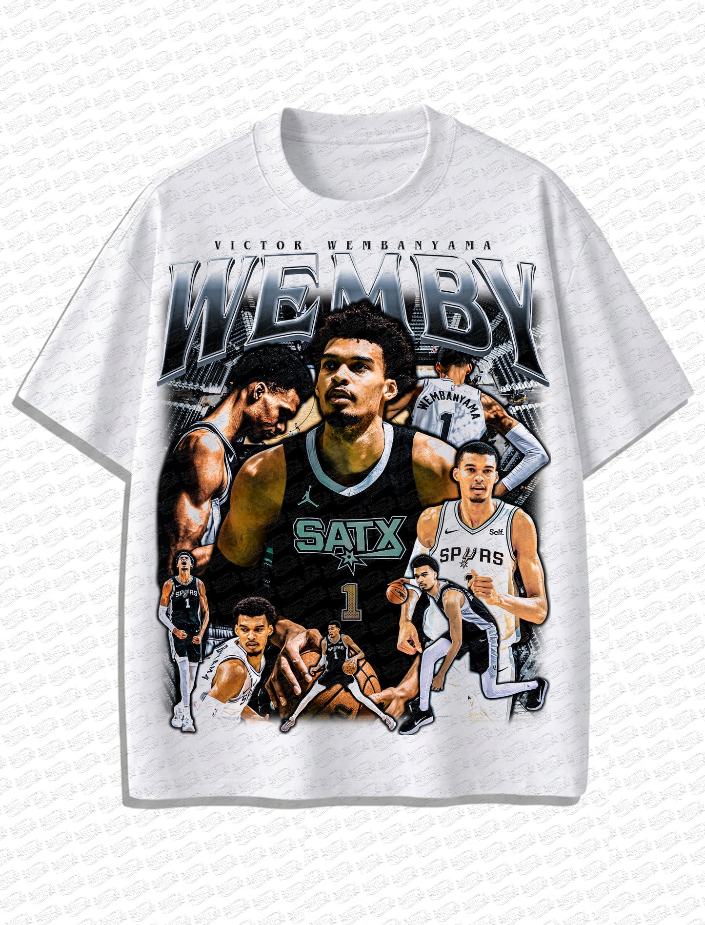 Victor Wembanyama “Alien Era” Vintage T-Shirt – Retro NBA Bootleg Style