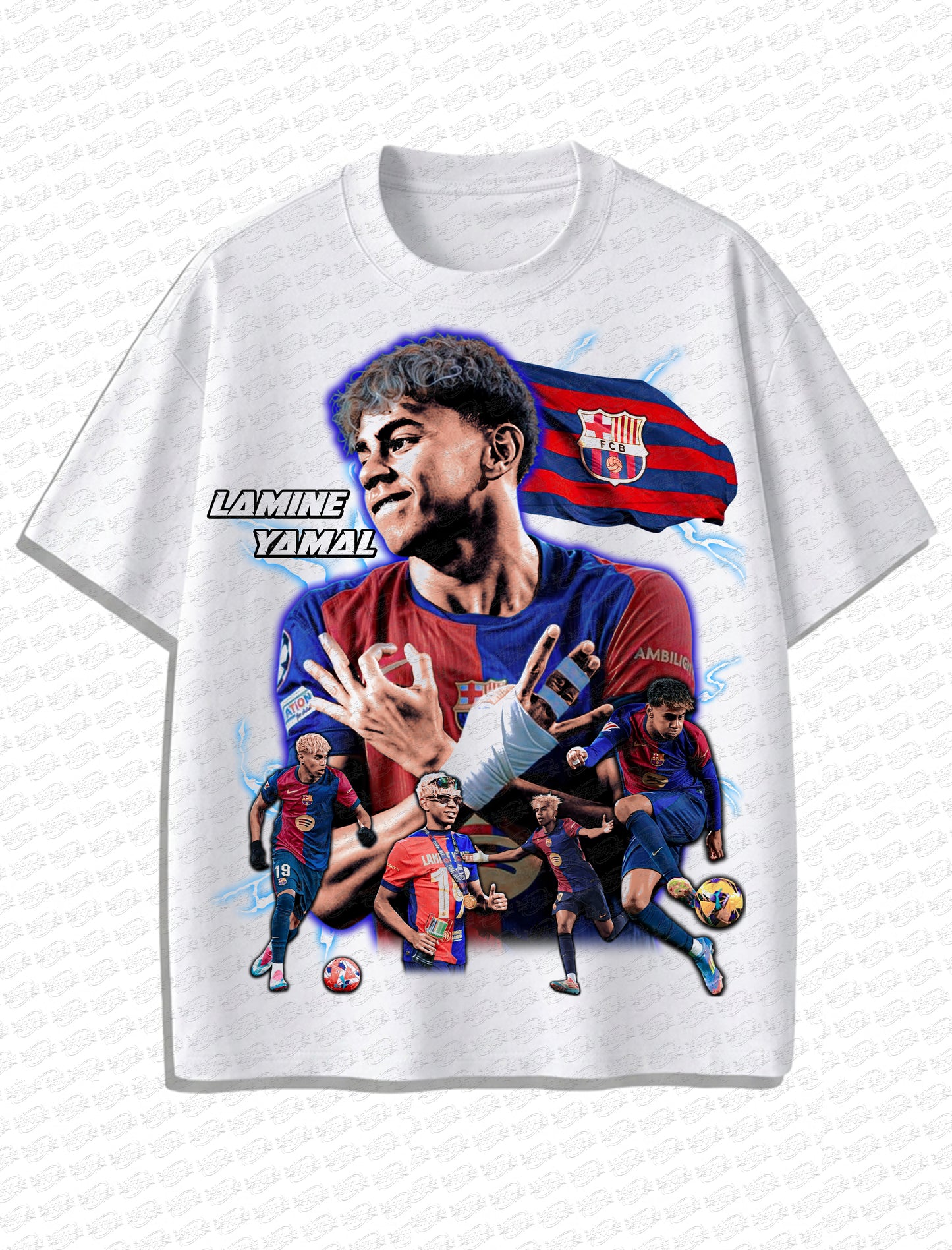Lamine Yamal “Future Star” Vintage T-Shirt – Retro Football Bootleg Style